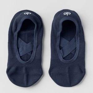 Alo Yoga Women's Pivot Barre Sock - Navy