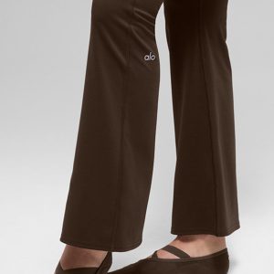 Alo Yoga Women's Pivot Barre Sock - Espresso