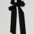 Alo Yoga Love Knots Tie Scrunchie - Black