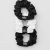 Alo Yoga Fresh Mini Scrunchie (3-Pack) - Black/White