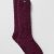 Alo Yoga Women's Plush Lush Sock - Burgundy