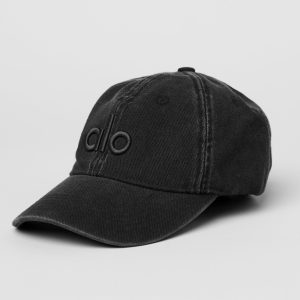 Alo Yoga Washed Off-Duty Cap - Vintage Black