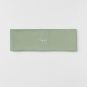 Alo Yoga Performance Conquer Headband - Dune Grass
