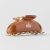 Alo Yoga Acrylic Illusion Claw Clip - Sun Kissed Brown/Brushed Gold
