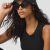 Alo Yoga Denim Knit Cloche - Black/Anthracite