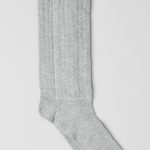 Alo Yoga Unisex Scrunch Sock - Athletic Heather Grey