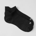 Alo Yoga Unisex Performance Tab Sock - Black/Titanium