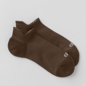 Alo Yoga Unisex Performance Tab Sock - Espresso