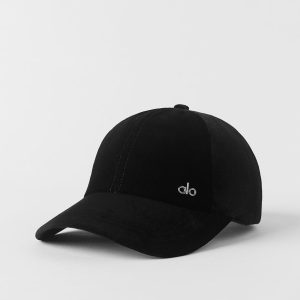 Alo Yoga Velvet Off-Duty Cap - Black
