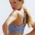 Alo Yoga Gingham Airlift So Smooth Headband - Navy Gingham