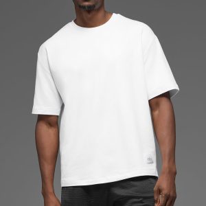 Alo Yoga Double Take Short Sleeve - White