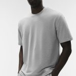 Alo Yoga Double Take Short Sleeve - Athletic Heather Grey