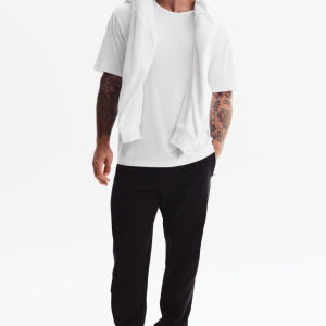 Alo Yoga Essential Short Sleeve Street Tee - White