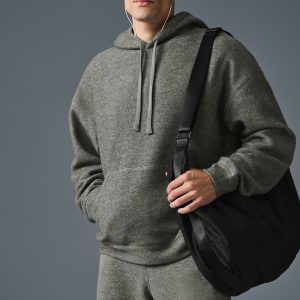 Alo Yoga Triumph Restore Hoodie - Grey Triblend