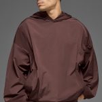 Alo Yoga Axis Hooded Pullover - Brownstone