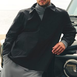 Alo Yoga Alpha Shell Overshirt - Black