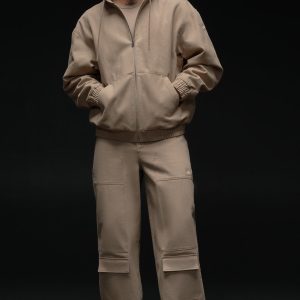 Alo Yoga Cotton Canvas Carpenter Pant - Gravel