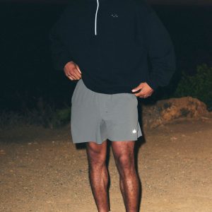 Alo Yoga 5" Traction Running Short - Monument