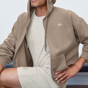 Alo Yoga 7" Waffle Lounge Short - Bone