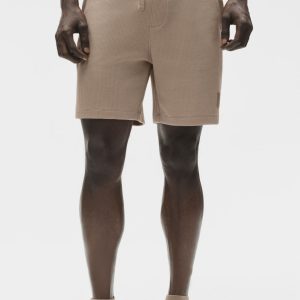 Alo Yoga 7" Waffle Lounge Short - Gravel
