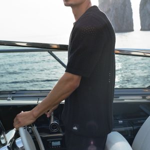 Alo Yoga 7" Coastline Knit Short - Black