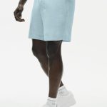 Alo Yoga 7" Linen Jersey Coastal Short - Seaside Blue