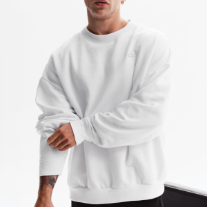 Alo Yoga Accolade Crew Neck Pullover - White