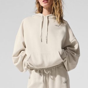 Alo Yoga Accolade Hoodie - Bone