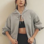 Alo Yoga Accolade Full Zip Hoodie - Athletic Heather Grey