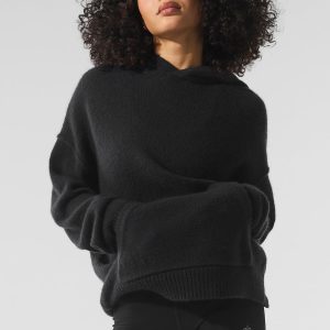 Alo Yoga Wool Cashmere New Class Hoodie - Black