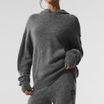 Alo Yoga Wool Cashmere New Class Hoodie - Platinum Grey