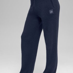 Alo Yoga Wool Cashmere New Class Sweatpant - Navy