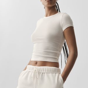 Alo Yoga Timeless Tee - Ivory