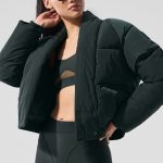 Alo Yoga Stargazing Puffer - Charcoal Green
