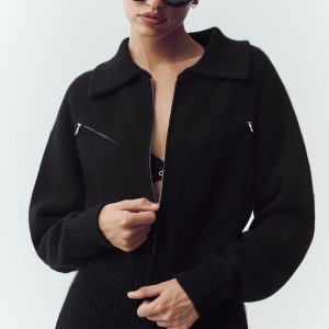 Alo Yoga Cashmere Radiate Jacket - Black