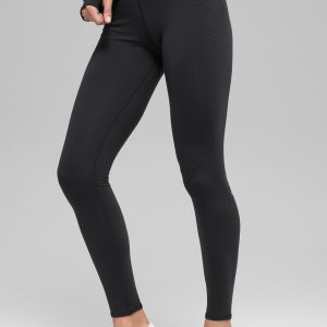 Alo Yoga Airbrush Winter Warm High-Waist Nocturne Legging - Black