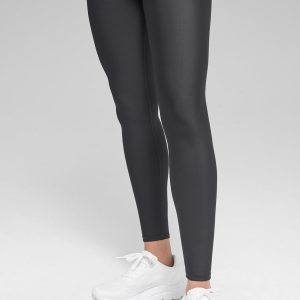 Alo Yoga Airlift Winter Warm High-Waist Legging - Anthracite