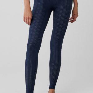 Alo Yoga High-Waist Euphoria Legging - Navy