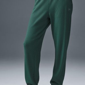 Alo Yoga Waffle Weekend Escape Jogger - Winter Ivy