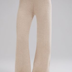 Alo Yoga Winter Magic Cashmere Wide Leg Pant - Birch Heather