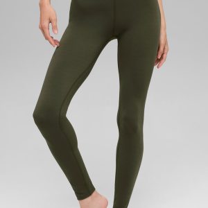 Alo Yoga ALO Softsculpt High-Waist Legging - Green Olive