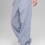 Alo Yoga Polar Fleece High-Waist Retreat Jogger - Winter Frost