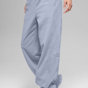 Alo Yoga Polar Fleece High-Waist Retreat Jogger - Winter Frost