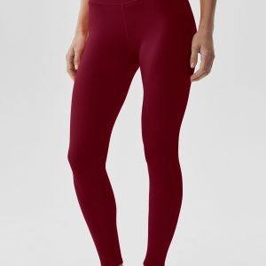 Alo Yoga ALO Softsculpt High-Waist 7/8 Legging - Summer Romance Red