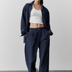 Alo Yoga Suit Up Trouser (Short) - Navy