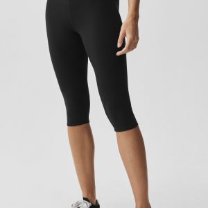 Alo Yoga ALO Softsculpt High-Waist Amp It Up Capri - Black