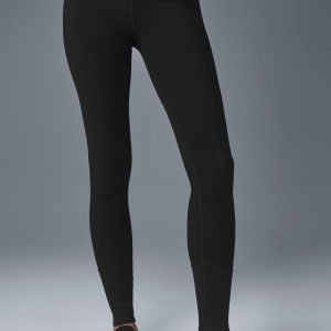 Alo Yoga High-Waist Alosoft Lounge Legging - Black