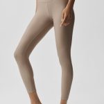 Alo Yoga 7/8 High-Waist Airlift Legging - Gravel