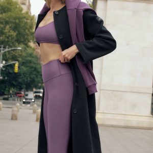 Alo Yoga 7/8 High-Waist Airlift Legging - Plum Kiss