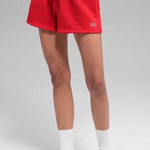 Alo Yoga Accolade Short - Bright Red